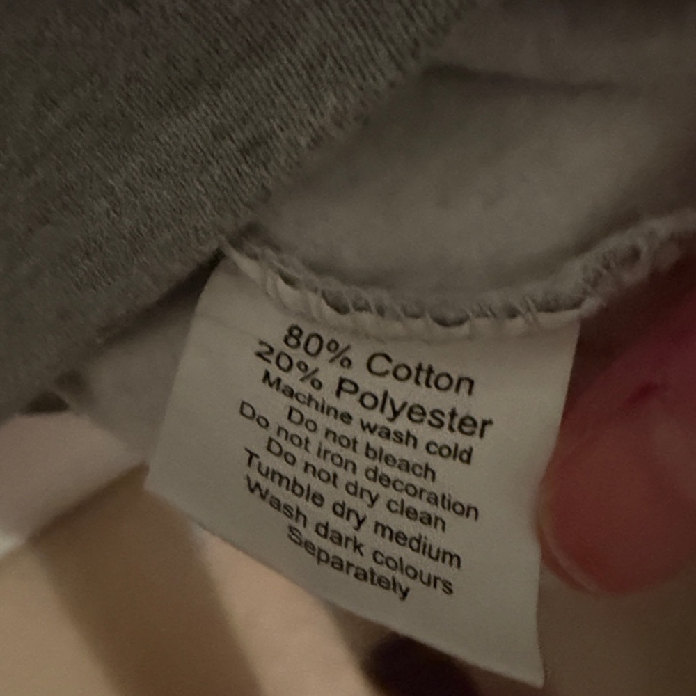 XL Grey Oxford University Sweatshirt - Picture 6 of 6
